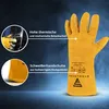 STAHLWERK Schweißer Handschuhe aus hitzebeständigem und Produktbild-Vorschau 3