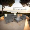 Rattan Lounge mit Aluminiumgestell für 4 bis 5 Personen Produktbild-Vorschau 7