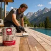 LEINOS Terrassenholzöl Farblos 2,5 l – Terrassenöl, dringt Produktbild-Vorschau 6