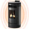UMBRELLA® PR8 Pelletofen 8,6 kW, A+ bis 220 m³ – Produktbild-Vorschau 1
