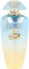 A perfume bottle with a gold chain and pendant. Podgląd zdjęcia produktu