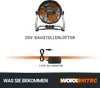Worx WX095.9 Akku Ventilator 20 V - ohne Akku - ohne Produktbild-Vorschau 16