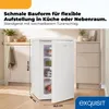 Exquisit Gefrierschrank GS512-040E weiss | 91 l Nutzinhalt Produktbild-Vorschau 3