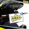 Area1 Motorrad LED Blinker e- schwarz, Lauflicht-Effekt, M8 Produktbild-Vorschau 4