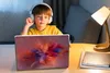 MuchoWow® Laptop Aufkleber Sticker Cover Puder - Rot - Produktbild-Vorschau 3