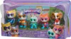 A toy figure set of superhero cats and a dog in their packaging. Náhled obrázku produktu