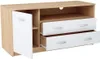 MATKAM Fernsehkommode 1D2S, H 55xB110xT41 cm, laminierte Produktbild-Vorschau 3