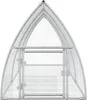 vidaXL Králikáreň Silver 300x105x120 cm Pozinkovaná oceľ Náhľad obrázku produktu 5