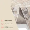 Tapiso koberec CRYSTAL Modern šedá zlatá obývací pokoj Náhled obrázku produktu 8