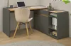 Büromöbel Set Center matt grau und Wotan Eiche, Büro Produktbild-Vorschau 2