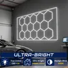 FIVMEN Plafonnier LED hexagonal,14 Hexs éclairage de garage Voir les images du produit 3