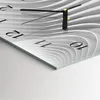 Tulup Glasuhr Wanduhr Küchenuhr Echt-Glas 30x30 cm Modern Produktbild-Vorschau 4