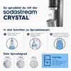 SodaStream CRYSTAL 3.0 Wassersprudler - 2x 0,7L Glaskaraffe Produktbild-Vorschau 13