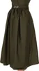 MarJo Dirndl MEDLINGEN Midi Olive mit durchgehender Produktbild-Vorschau 5