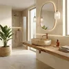 Aufsatzwaschbecken Rea Nadia 60 Beige, Steinimitation Produktbild-Vorschau 5