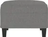 vidaXL Fußhocker Dunkelgrau 70x55x41 cm Stoff Produktbild-Vorschau 4