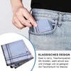 MODFU 12er Set Herren Stofftaschentücher Baumwolle, kariert Produktbild-Vorschau 11