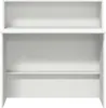 A white reception desk with shelves. Anteprima dell’immagine prodotto