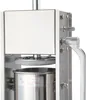 Close-up view of a stainless steel sausage stuffer. Náhled obrázku produktu