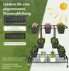 COSTWAY Support pour fleurs Escalier pour fleurs avec bacs Voir les images du produit 6