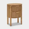 Tavolino da notte in legno di abete, MDF, dimensioni Anteprima dell’immagine prodotto 12