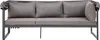home24 Loungeset - 5-teilig - Stahl / Polyester - Grau Produktbild-Vorschau 6