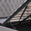 STILVORA čalouněná postel 140 x 190 cm, hydraulicky Náhled obrázku produktu 4