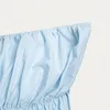 HOMLA CLOUD-Bettwäsche aus Baumwolle, hellblau mit Produktbild-Vorschau 3