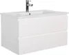 SORRENTO Waschtisch hängend 80cm Keramik-Becken Produktbild-Vorschau 2
