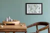 Bild 30x20 MDF-Rahmen, Wandkunst Blüten und Blätter Produktbild-Vorschau 2