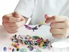 400pcs Perlen zum Auffädeln Kristalle Perlen Kristall Produktbild-Vorschau 4