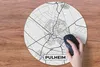 MuchoWow® Mauspad Mousepad Stadtplan - Deutschlandkarte - Produktbild-Vorschau 3