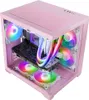 Mars Gaming Mc-view2 Pc-tower-gehäuse Rosa Rosa One Size Voir les images du produit 2