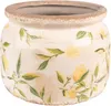 Clayre & Eef 6CE1535L Vaso da fiori in Vetroceramica Ø Anteprima dell’immagine prodotto 1