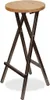 Barhocker Barstuhl Tresenhocker Party-Hocker, Massivholz Produktbild-Vorschau 1