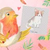 Mr. & Mrs. Panda Deluxe Karte Papillon Lebensretter - Grau Produktbild-Vorschau 5