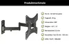 TV Wandhalterung für 23-42 Zoll Fernseher| Schwenkbar Produktbild-Vorschau 2
