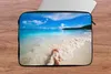 MuchoWow® Laptop Hülle 13 Zoll Strand - Sand - Füße Produktbild-Vorschau 5