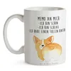 Mr. & Mrs. Panda Kaffeebecher Corgi Po - Weiß - Geschenk, Produktbild-Vorschau 3