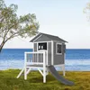AXI Spielhaus Beach Lodge XL in Grau mit Rutsche in Grau | Produktbild-Vorschau 7