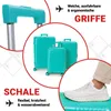 Reisekoffer aus Polypropylen (PP) Modell Nova Dark Green Produktbild-Vorschau 7