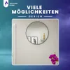 VBChome Rundes Spiegel 70 cm Schwarz Aluminiumrahmen – Produktbild-Vorschau 7