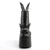 CAMEL-202 Damen Booties von DemoniaCult, Schwarz EU 38, US Produktbild-Vorschau 2