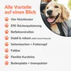 CADOCA® Haustierrucksack bis 12 kg verstellbare Gurte Produktbild-Vorschau 8