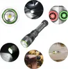 A collage of images showcasing a flashlight and its features. Produktbild-Vorschau
