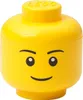 LEGO Mini-Aufbewahrungskopf STORAGE HEAD BOY 360 ml gelb Produktbild-Vorschau 13