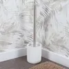 Szczotka toaletowa Tendance biała polyresin 9x9x37 cm Podgląd zdjęcia produktu 2