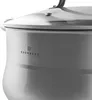 Close-up of a stainless steel pot with a lid. Náhled obrázku produktu