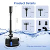 MIAJARD Springbrunnenpumpe außen 1000L/H Teichpumpe Produktbild-Vorschau 10