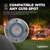 Ledvion Spot LED Encastrable Exterieur IP67 4.9W GU10 RGB Voir les images du produit 4